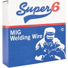 SWP Super 6 MIG Welding Wire 1.0mm 15Kg, 7308 (Damaged packaging/spools)