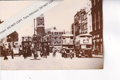 London county council tram - council,
