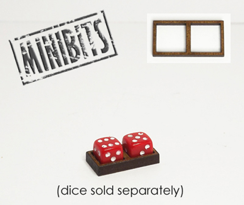 Wargames hit marker mdf dice - wargames,
