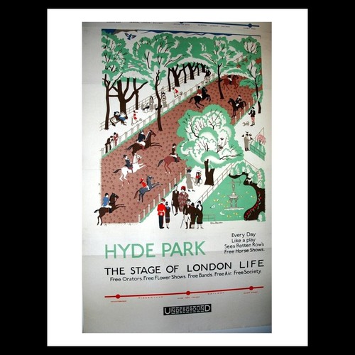 Edward bawden hyde park - -,