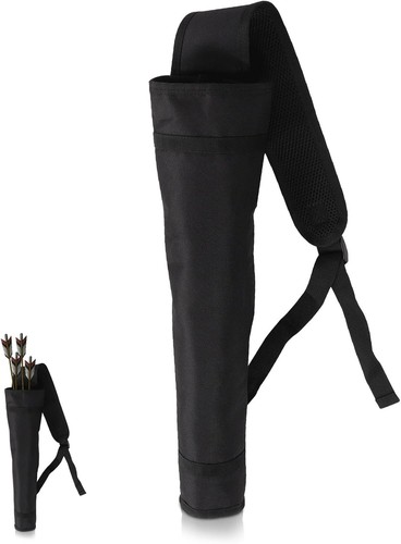 Portable archery back quiver - portable,