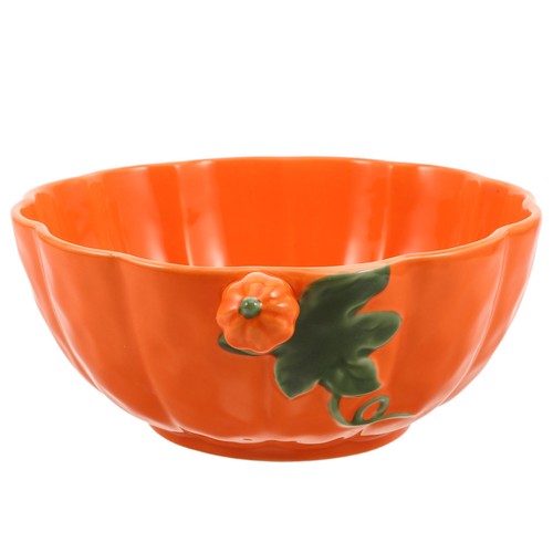 Ceramic pumpkin bowls - ceramic,