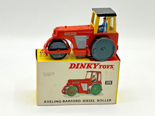 Dinky no279 aveling barford - dinky,