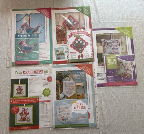 Cover kit from cross stitch - from,