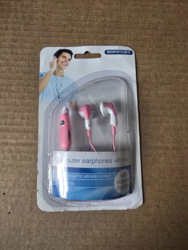 Signaled computer earphones - computer,