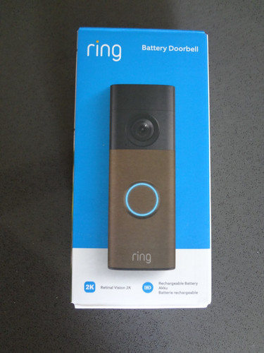 Ring battery video doorbell - battery,