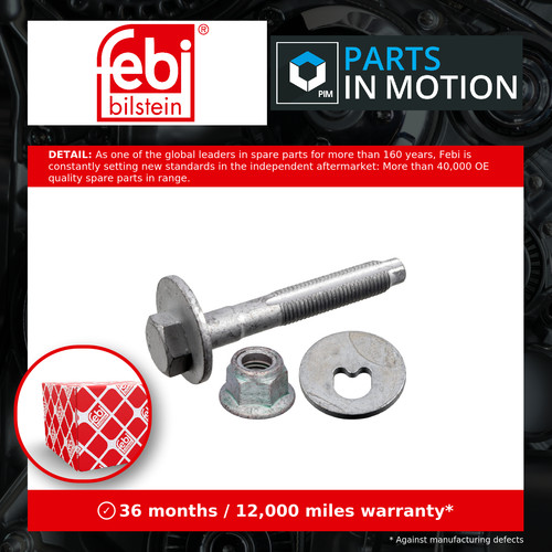 Control arm bolt - arm, rear
