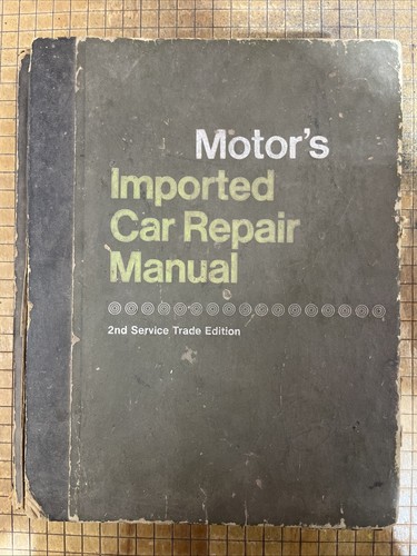 Motor imported car repair - imported,