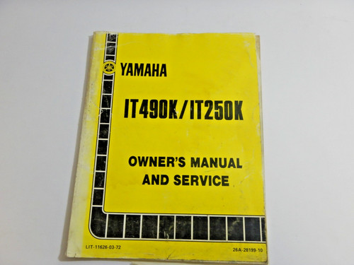1983 yamaha it250 - 1983, it490