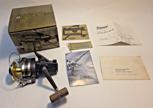 Vintage daiwa bg20 black - vintage,
