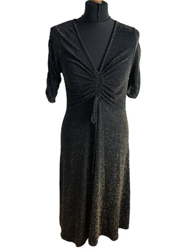 Peacocks black gold sparkle - peacocks,
