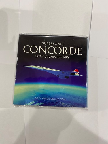 Concorde 50p coin set