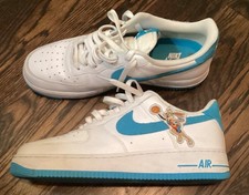 Mens Nike Air Force 1 Low Hare Space Jam Bugs Bunny Shoes Size UK 11