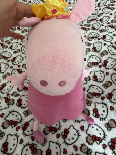 Peppa pig princess plush - princess, soft