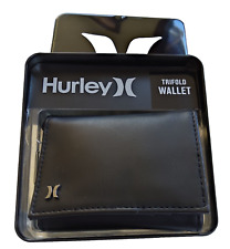 Hurley Leather Tri-Fold Wallet