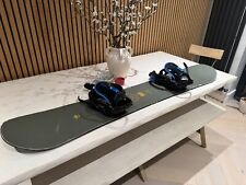 ARBOR Parabolic Rocker 158 Snowboard and Nitro Bindings