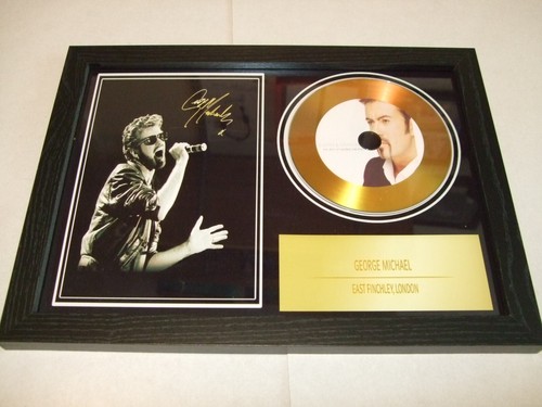 George michael signed disc - ,
