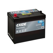 Car battery ea755 exide - car,
