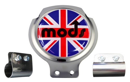 Scooter bar badge mods union - bar,