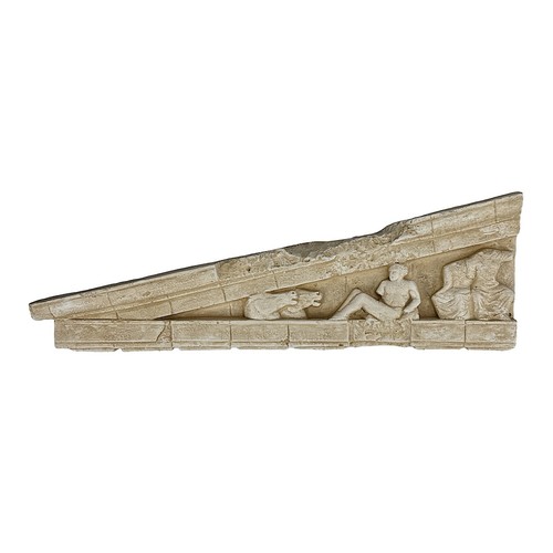 Part east pediment - east,
