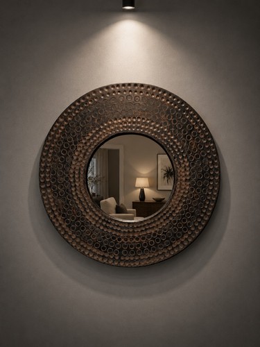 Large round decorative - large,