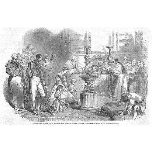Christening princess helena - christening, of