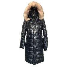 DKNY Navy Blue Puffer Quilted