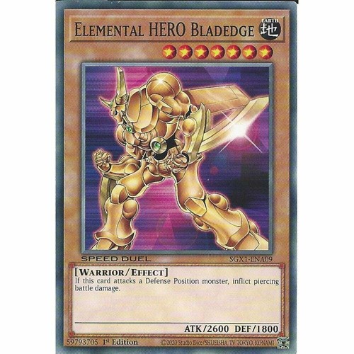 Elemental hero bladedge - elemental,