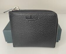 Mulberry Small Zip Around Purse/Wallet Black