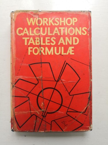 Workshop calculations tables - calculations,,