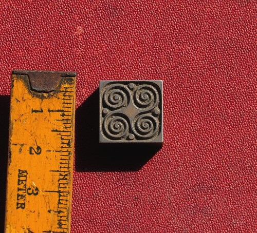 Brass ornament bookbinding - brass,