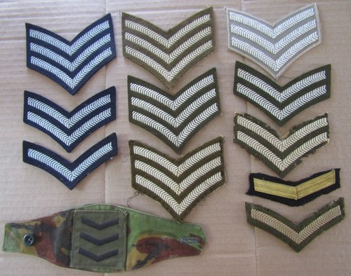Assorted military stripes - military, /