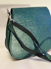 Real 100% Leather Dark jade