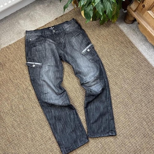 Y2k airwalk black denim - black,