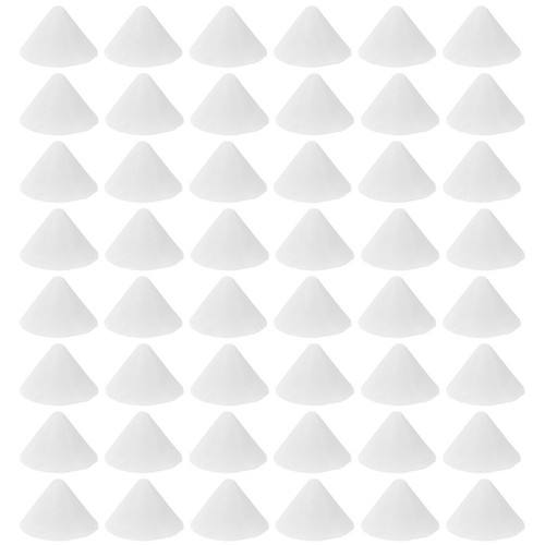 100pcs white ceramic pottery - 100pcs,