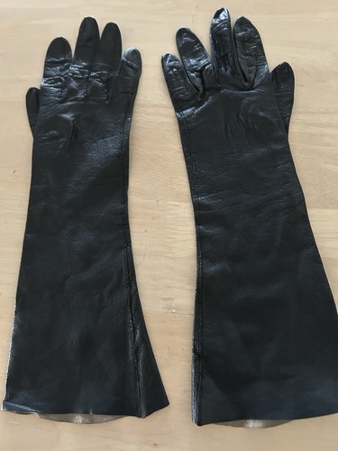 Vtg ladies gloves real kid - real,
