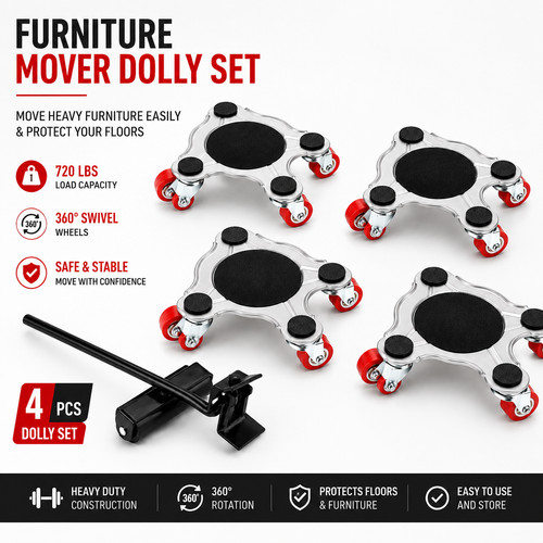 Furniture movers with wheels - furniture,