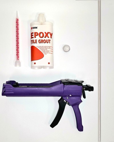 Sozen bright white epoxy grout - sozen,