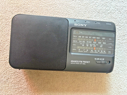 Vintage sony icf 990l - vintage,