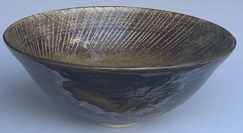 Studio pottery dish bowl - studio,
