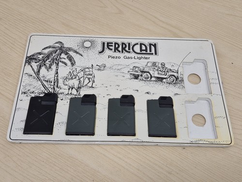 Vintage jerrican lighters 4 - jerrican, x