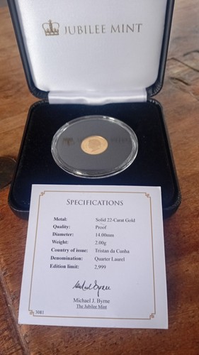 2020 solid gold proof quarter - gold,