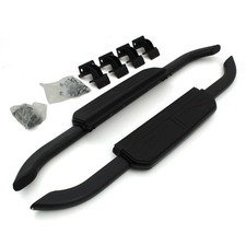 RD3476 UNION JACK RUNNING BOARD SIDE STEPS FOR LAND ROVER DEFENDER 90 L663 2020+