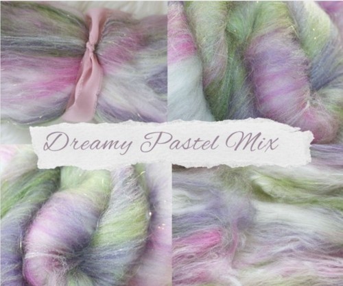 Woodland fairy carded wool - carded, art