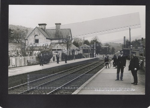 Braunton railway station - railway,