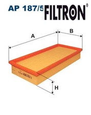 AIR FILTER AP 187/5 FILTRON I