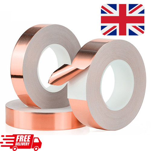 10m copper tape 50mm self - tape,