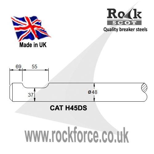Cat h45ds standard chisel - standard,