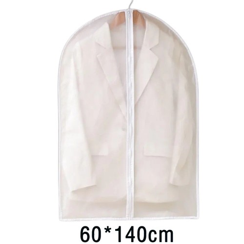20x clear polythene garment - clear,