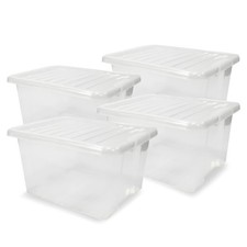 Plastic Storage Boxes with Lid